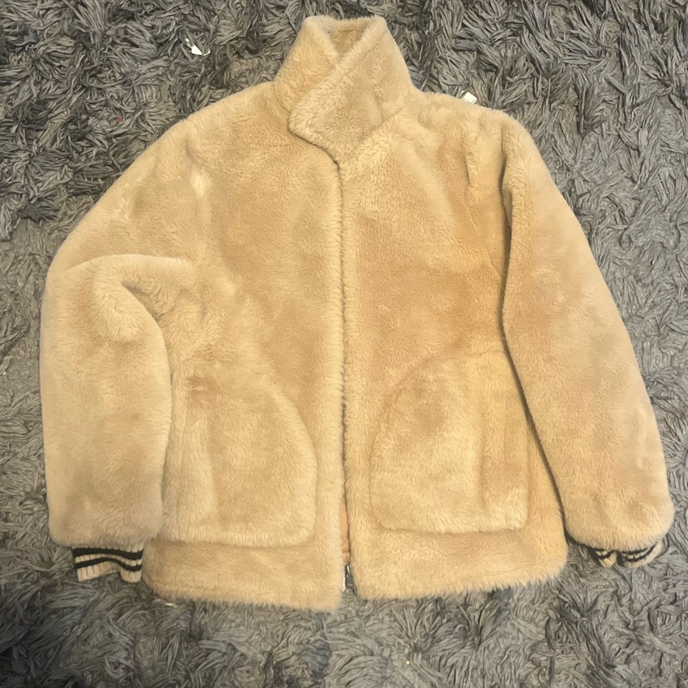 Zara 11-12 like new fur like jacket 152 cm